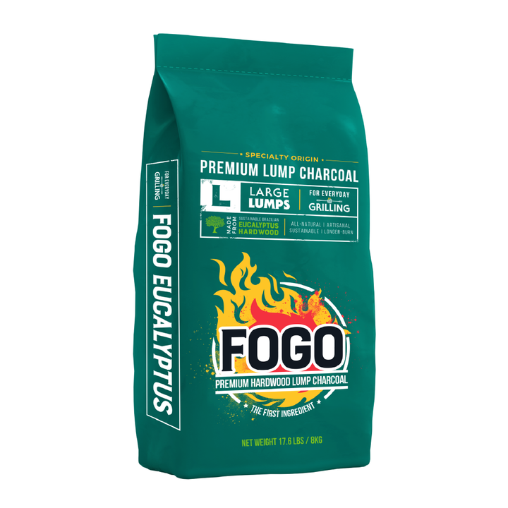 Brazilian Eucalyptus Lump Charcoal - Green (17.6lbs)