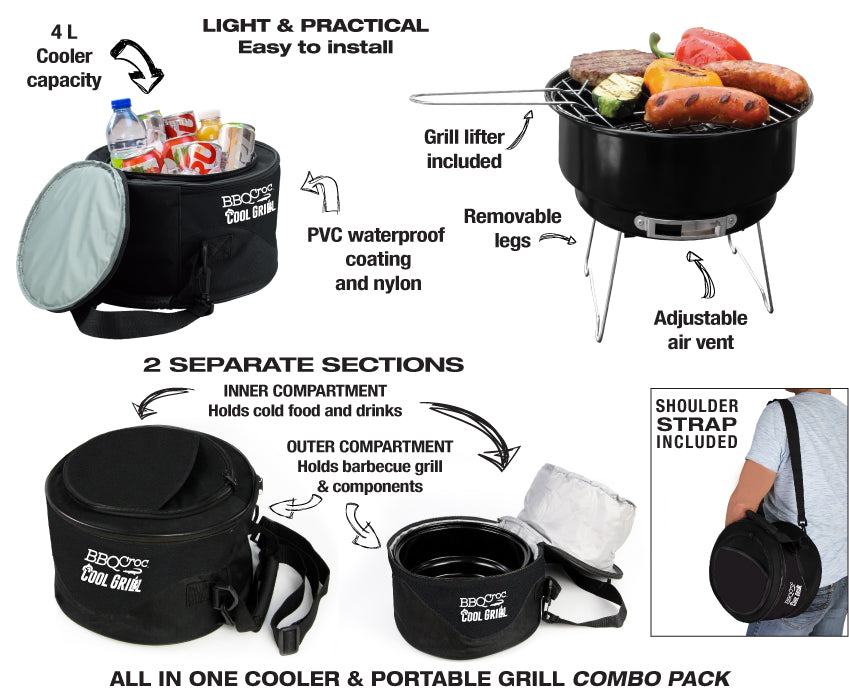 Cool Grill All-In-One Portable BBQ & Cooler