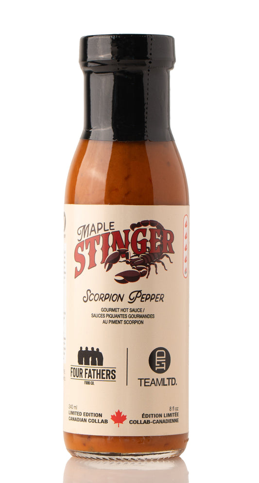 Maple Stinger Scorpion Pepper Hot Sauce (Pre-Order)