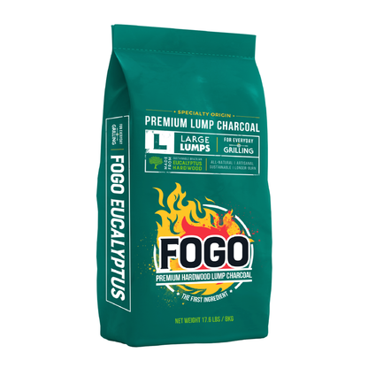 Brazilian Eucalyptus Lump Charcoal - Green (17.6lbs)