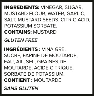 Garlic Style Gourmet Mustard