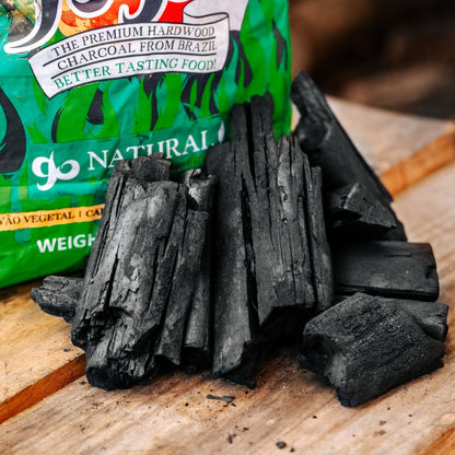 Brazilian Eucalyptus Lump Charcoal - Green (17.6lbs)