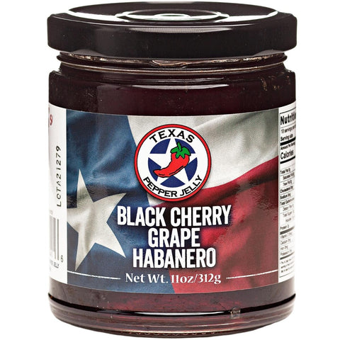 Black Cherry Grape Habanero Pepper Jelly